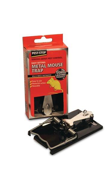 Pest-Stop Easy Setting Metal Mouse Trap