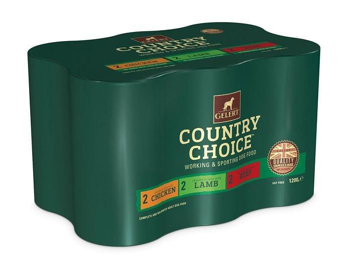 Gelert Country Choice Adult Variety Working/Sport Dog Food 1200g