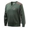 Beretta Mens V Neck Sweater Pheasant Green