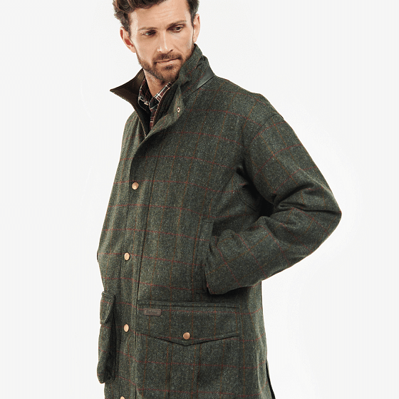 Barbour Mens Wellesley Wool Jacket | Buy Online