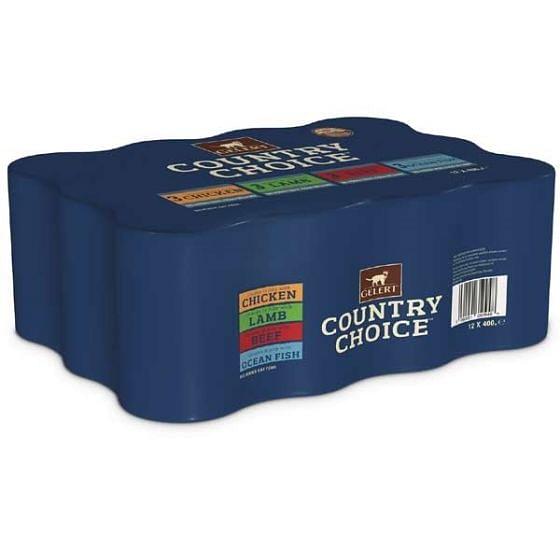 Gelert Country Choice Mixed Variety Cat Food 12 x 400g