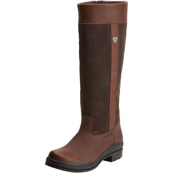 Ariat Ladies Windermere H2O Country Boots Dark Brown 