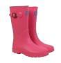 Joules Girls Field Welly Neon Candy