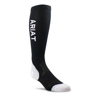 Ariat AriatTEK® Performance Socks-Black/White