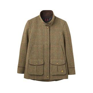 Joules Ladies Fieldcoat Tweed Jacket - Chelford Farm Supplies