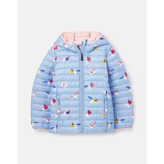 Joules Junior Girls Kinnaird Packaway Quilted Jacket