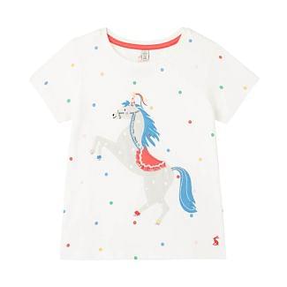 Joules Kids Astra Applique Jersey T-Shirt
