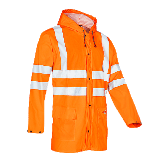 Sioen Eshton Hi-Viz Waterproof Jacket