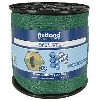 Rutland 40mm Electrotape Green