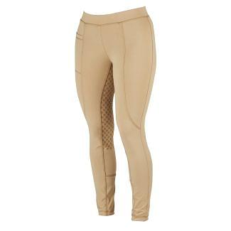 Dublin Childrens Performance Cool-It Gel Riding Tights Beige