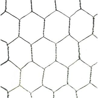 Galvanised Wire Netting 600mm X 25mm 10m