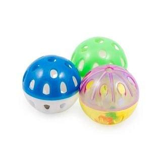 Ancol Plastic Balls Cat Toy