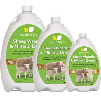 Country UF Sheep Mineral Drench With Copper - Cheshire, UK