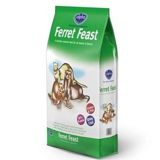 Alpha Ferret Feast Complete Ferret Food