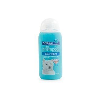 Ancol Blue Velvet Dog Shampoo 200ml - Chelford Farm Supplies
