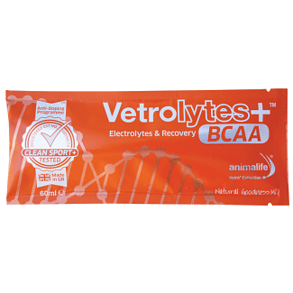 Animalife Vetrolytes+ Plus Electrolyte Sachet 60ml 