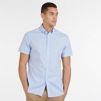 Barbour Mens Gingham 27 S/S Tailored Shirt