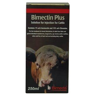 Bimeda Bimectin Plus Cattle Injection