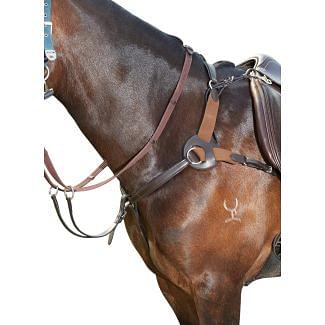 Kincade Leather 5 Point Breastplate Brown