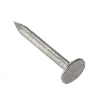 Forgefix Clout Nail Galvanised 3.35mm X 50mm