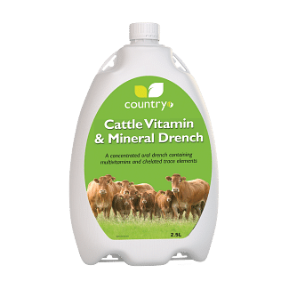 Country UF Cattle Vitamin & Mineral Drench - Chelford Farm Supplies