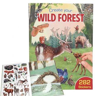 Create Your Wild Forest Activity Book