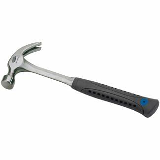 Draper Solid Forged Soft Grip Claw Hammer 20oz