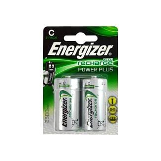 Energizer Rechargeable Power Plus C Battery 2 Pack | Chelford Farm Supplies