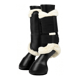 LeMieux Fleece Edge Mesh Brushing Boots | Chelford Farm Supplies