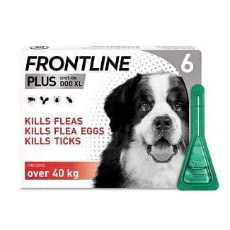 Frontline Plus Spot On Flea Treatment For XL Dogs