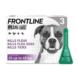 Frontline Plus Spot On Flea Treatment For Large Dogs