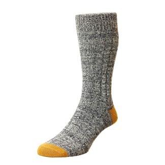 HJ Socks Mens Ramsey Chunky Cotton Socks | Chelford Farm Supplies