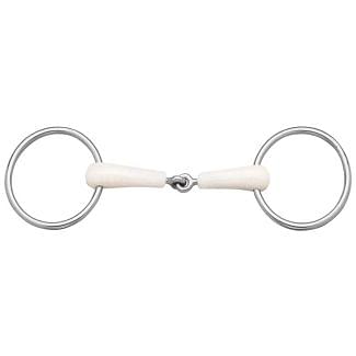 Jeffries Happy Mouth Jointed Loose Ring Snaffle Bit - Chelford Farm, Supplies