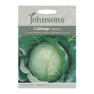 Johnsons Cabbage Primo II Seeds