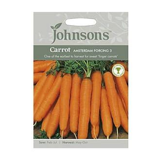Johnsons Carrot Amsterdam Forcing 3 Seeds