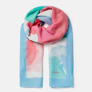 Joules Ladies River Lightweight Woven Printed Scarf