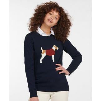 Barbour Ladies Saddle Knit Sweater
