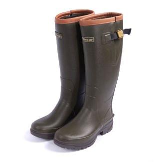 Barbour Ladies Tempest Wellington Boots Olive from Chelford Farm Supplies
