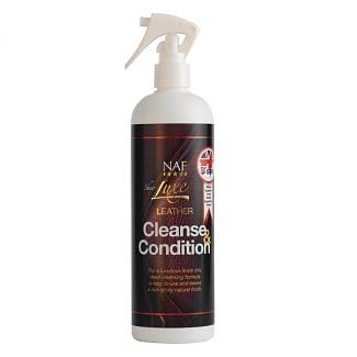 NAF Sheer Luxe Leather Cleanse & Condition 500ml - Chelford Farm Supplies 