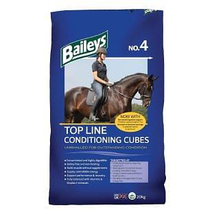 Baileys No.4 Top Line Conditioning Cubes Horse Feed 20kg
