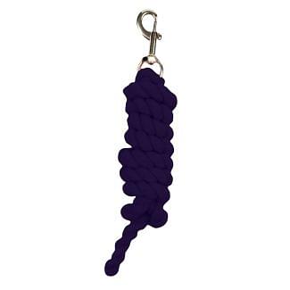 Roma Cotton Lead Rope Purple 2m