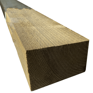 Sawn Timber Post Treated Green 150mm (W) x 75mm (D) x 2.1m (L)