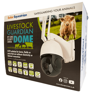 Solar Equestrian Livestock Guardian Dome 10 Security Camera