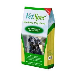 VetSpec Working Dog Adult Dog Food 15kg - Cheshire, UK