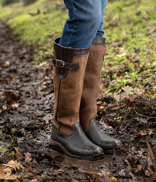 ariat fur lined boots